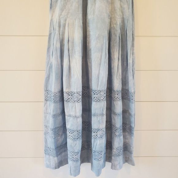 LoveShackFancy Edie Cotton Crochet Lace Midi Dress - Picture 12 of 16